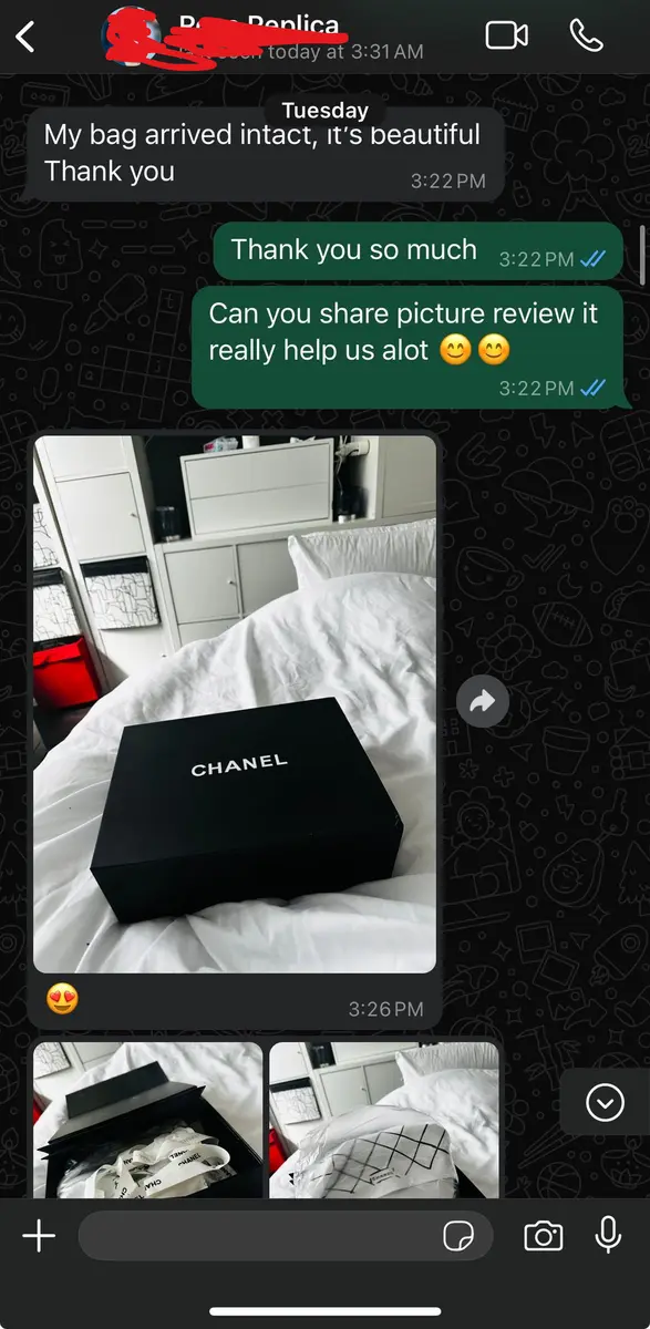 LuxuryRepBags customer review 2