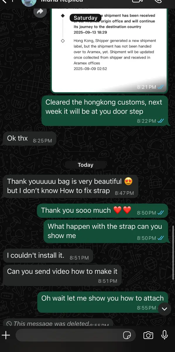 LuxuryRepBags customer review 19