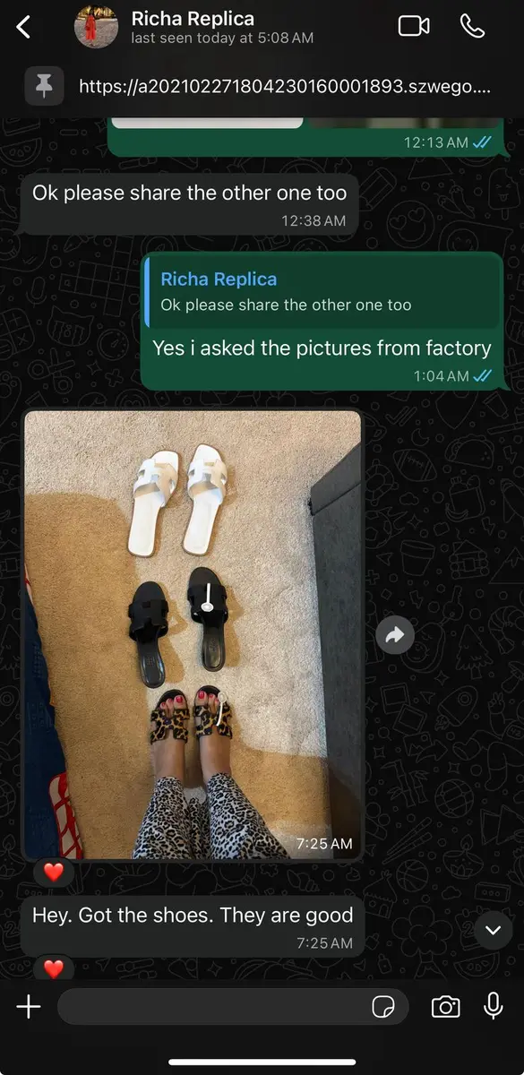 LuxuryRepBags customer review 25