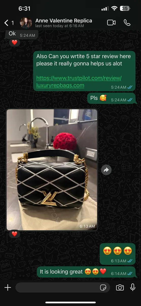 LuxuryRepBags customer review 26