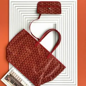 Goyard Red Anjou GM Tote bag