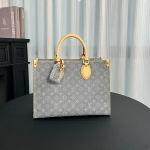 Louis Vuitton OnTheGo MM Monogram Denim canvas