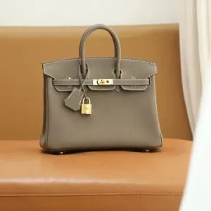 HN 30 ETOUPE EPSOM SELLIER GOLD HARDWARE