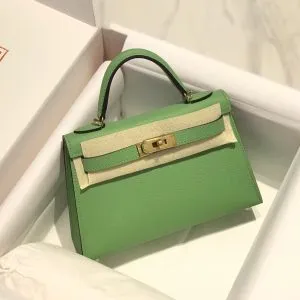 HN MINI 20 Green Gold Hardware