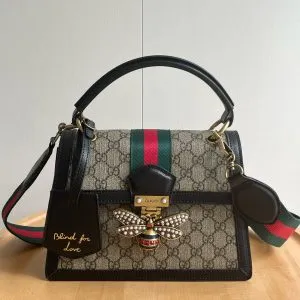Gucci Queen Margarnet Bag in Black