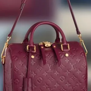 LV Speedy Burgundy