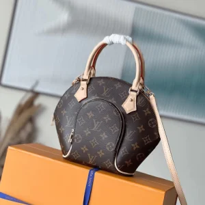 Louis Vuitton Ellipse BB Monogram Handle White Milk Handbags 28x21x8cm