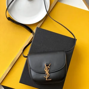 YSL Kaia Small Satchel in Smooth Leather