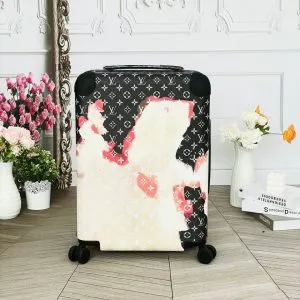 Louis Vuitton Horizon 55 rolling suitcase Aistinctive Artistic Pattern