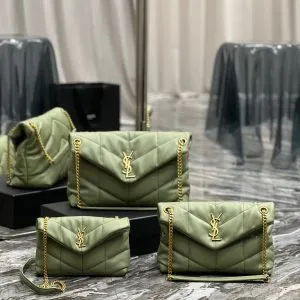 Saint Laurent  loulou puffer toy quilted leather shoulder bag