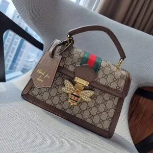 Gucci Queen Margaret Leather Handbag