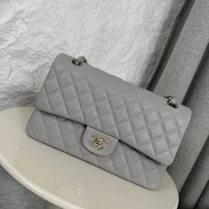Chanel Classic Flap 25 Medium Grey