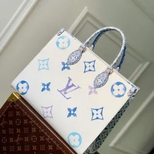Louis Vuitton OnTheGo Limited Edition Cities Colored Monogram Giant GM tote bag