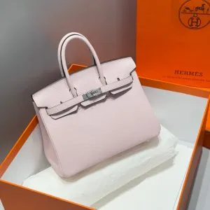 HN 25 IN PINK BABY SILVER HARDWARE
