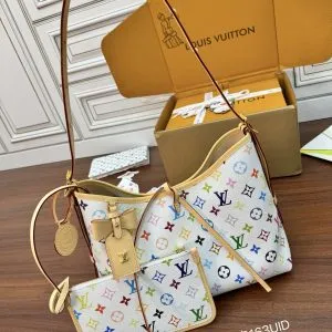 Louis Vuitton x Takashi Murakami CarryAll PM bag