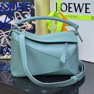 Loewe Puzzle Bag in a light blue